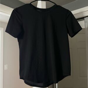 Lululemon Black Crewneck Tee